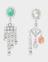 ART CAMPAIGN CHANDELIER MISMATCH EARRINGS