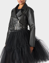 REBEL ROSE JACKET BLACK