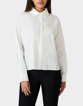 BETSEY BLOOM SHIRT OFF WHITE