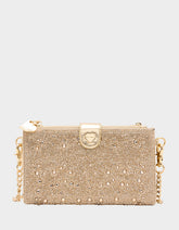 WALLET ON CHAIN PHONE HOLDER CHAMPAGNE