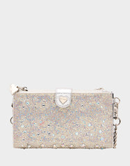 WALLET ON CHAIN PHONE HOLDER SILVER