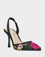 APRIL BLACK MULTI FLORAL