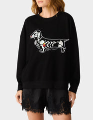 HALLOWEENIE SWEATSHIRT BLACK