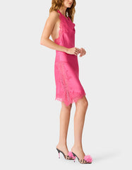 TROUBLE IN PINK DRESS