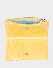 KITSCH SPIN ME BIFOLD WALLET YELLOW