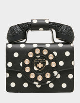 MISS CONNECTION PHONE BAG DOTS