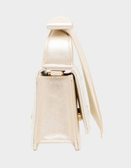 BOW FLAP MINI BAG IVORY