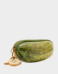 PICKLE DANGLE BAG CHARM GREEN