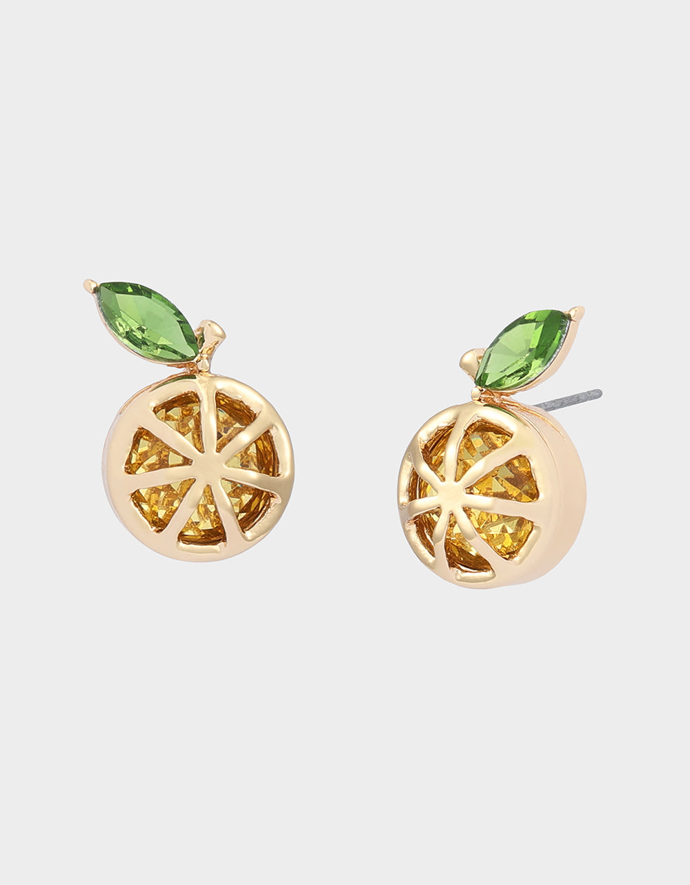 LEMON DROP LEMON STUD EARRINGS YELLOW