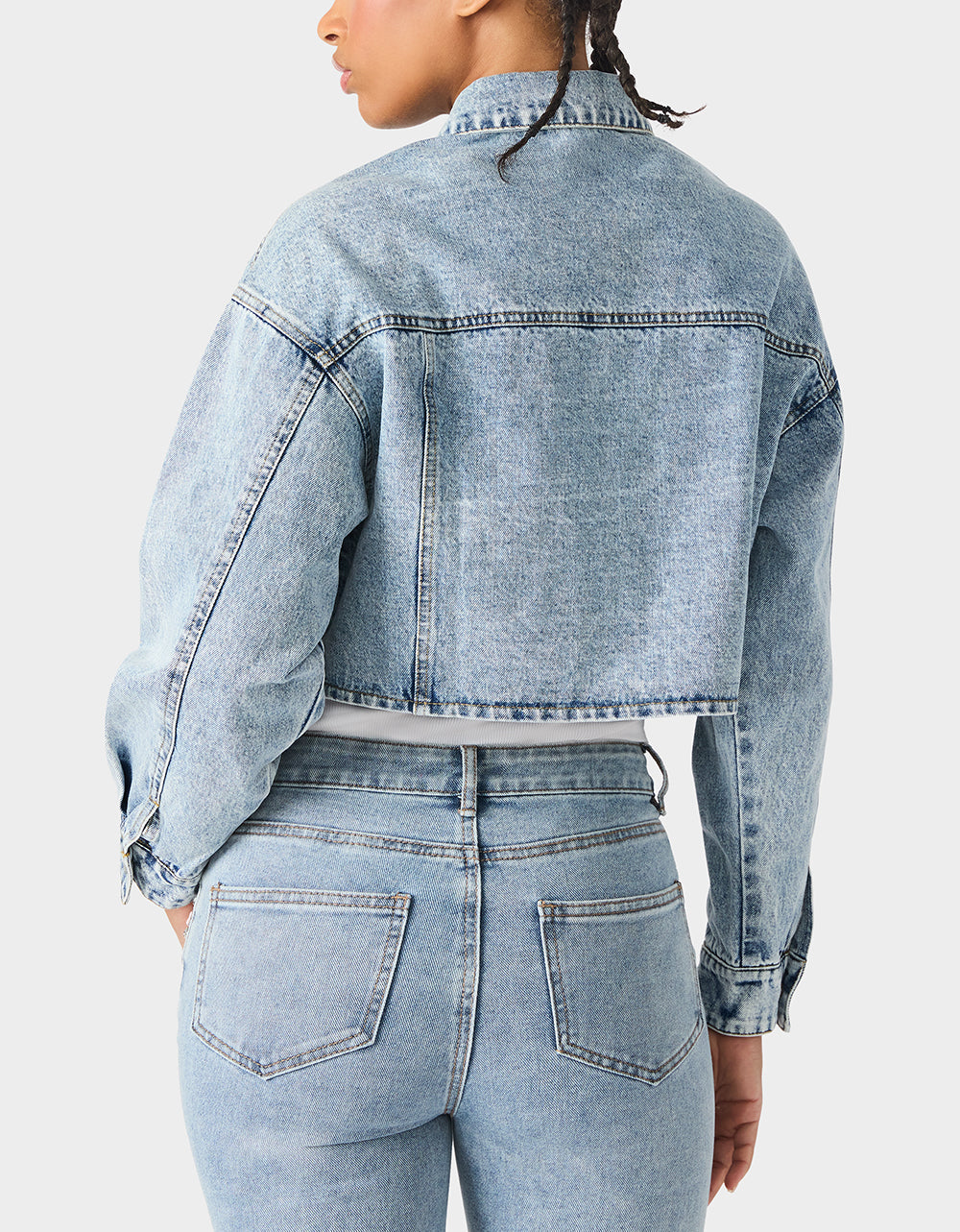 SPARKLE DENIM JACKET