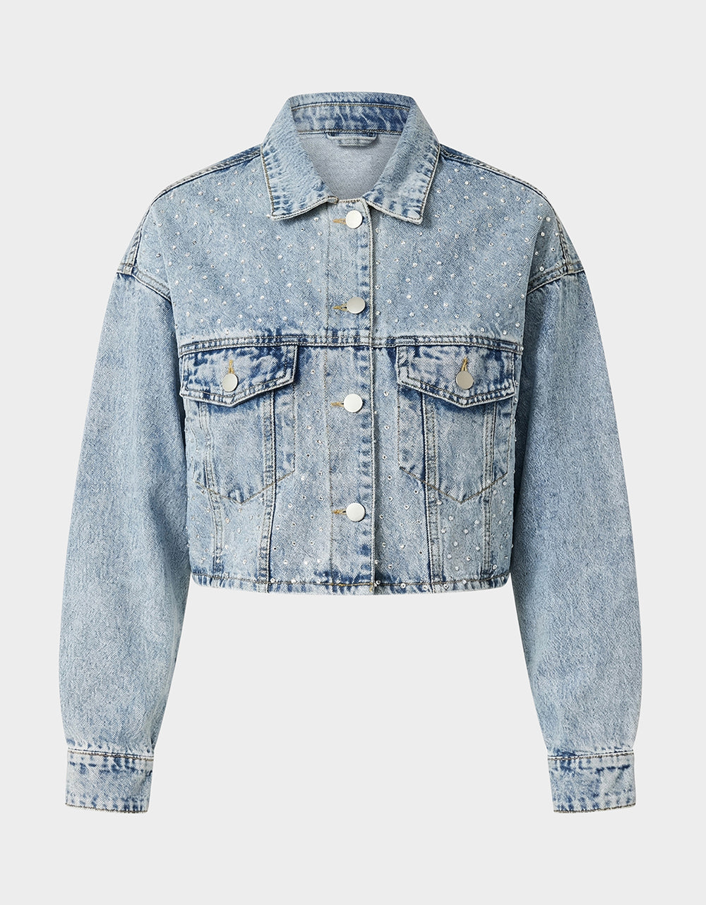 SPARKLE DENIM JACKET