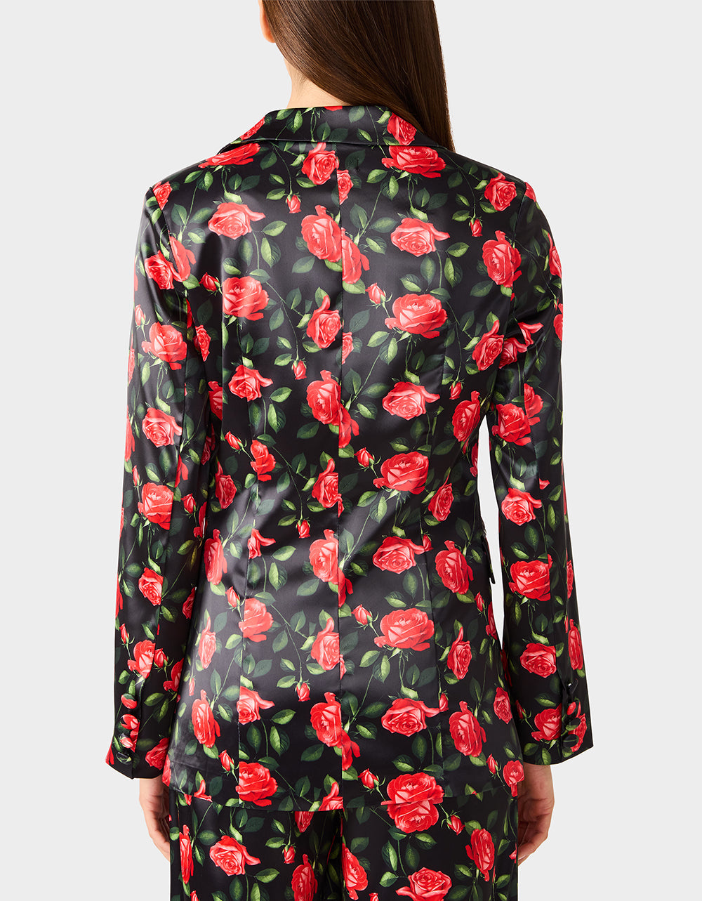 POWER BLOOM BLAZER BLACK