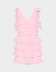 SUGAR PUFF DRESS PETAL PINK