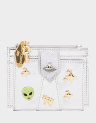 SPACE OUT WALLET SILVER