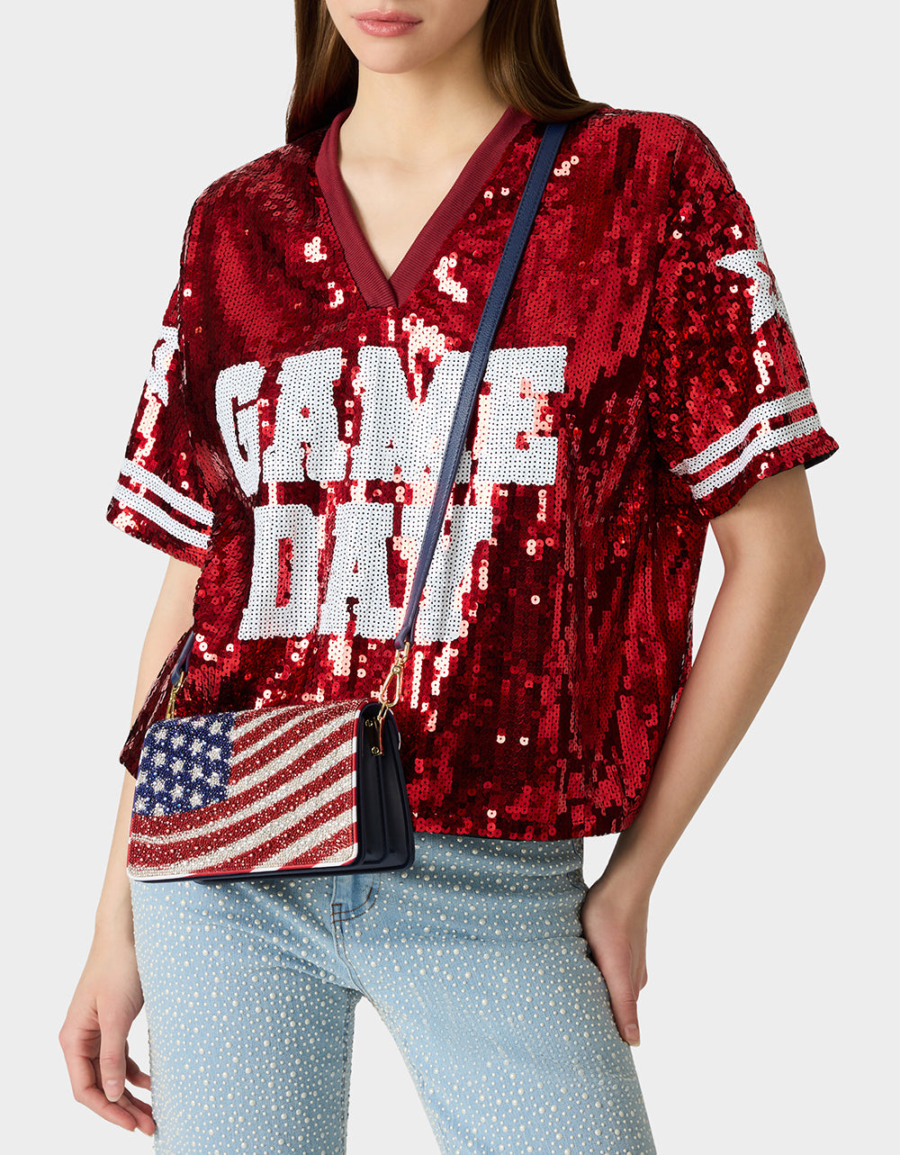 OH MY STARS! CROSSBODY RED/WHITE/BLUE