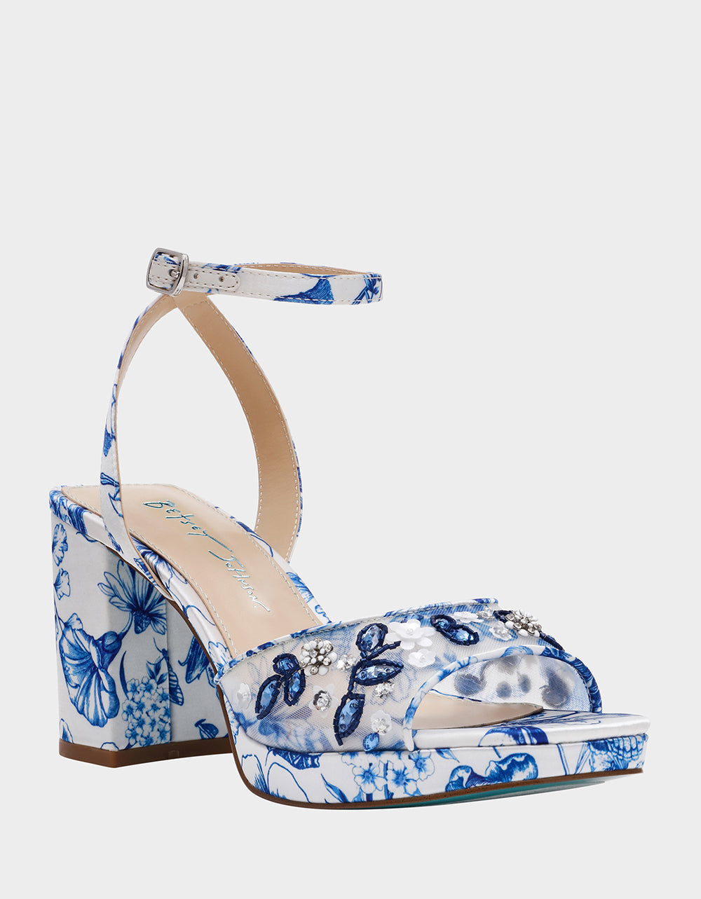 BRODY WHITE/BLUE FLORAL