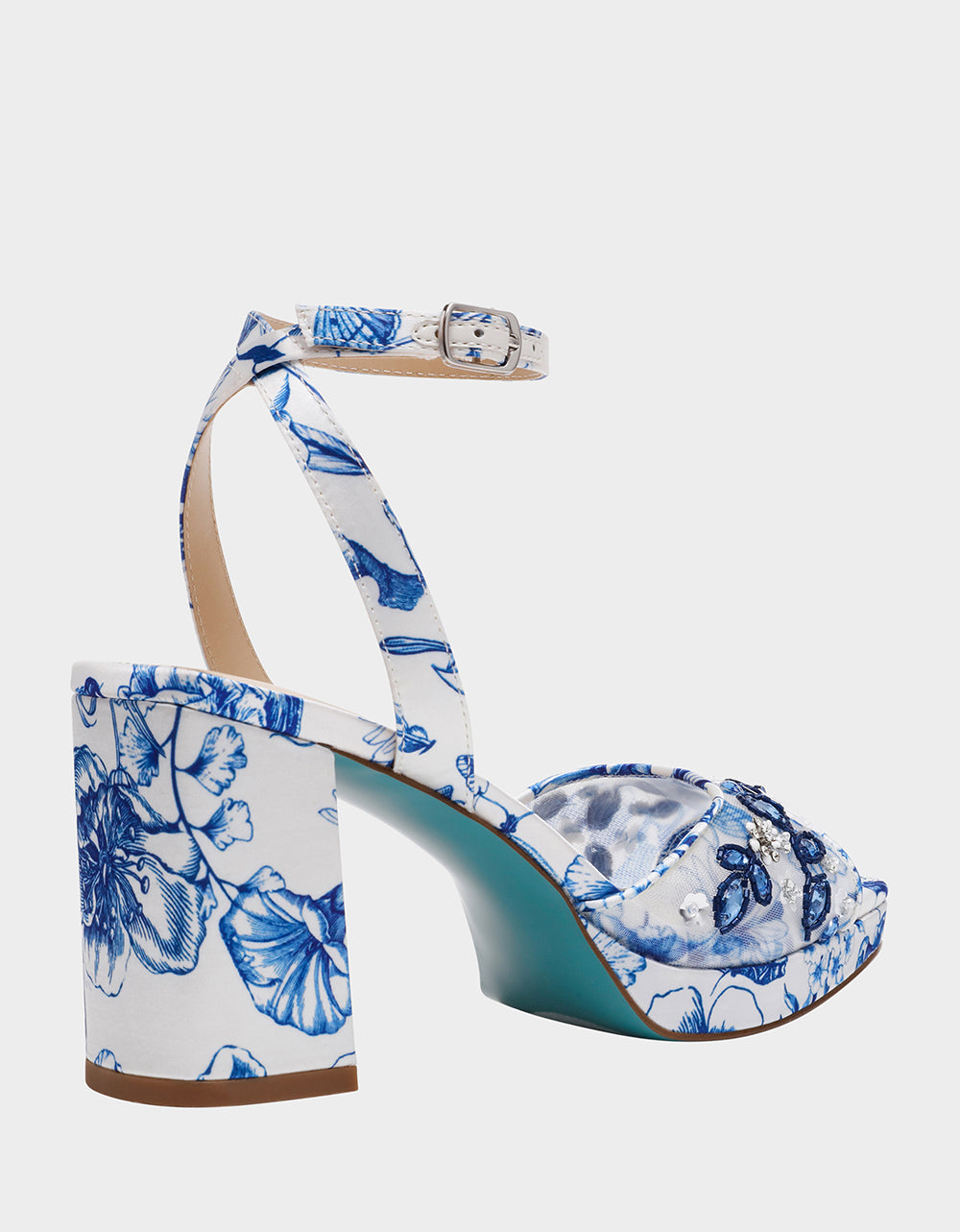 BRODY WHITE/BLUE FLORAL