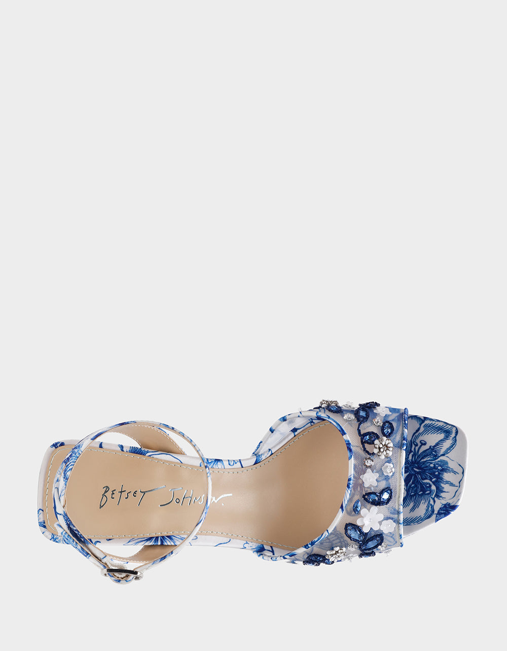 BRODY WHITE/BLUE FLORAL