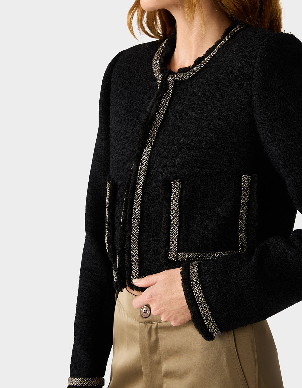 BACK TO SCHOOL BADDIE BLAZER BLACK
