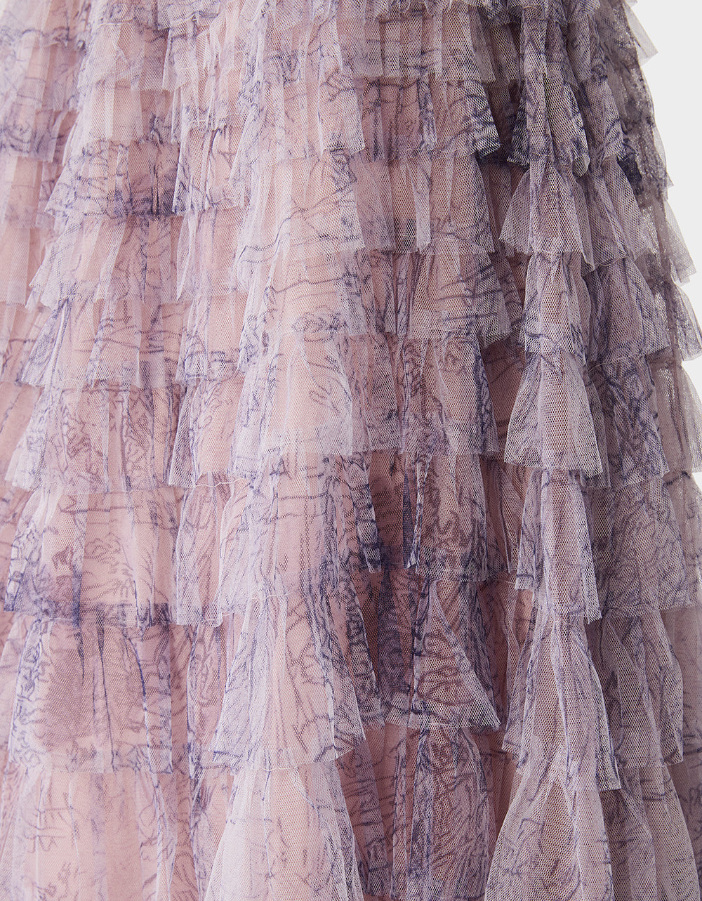 LOVELY LAYERS SKIRT LIGHT PURPLE