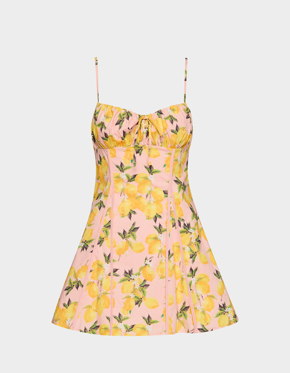 LOVELY LEMONS DRESS PINK