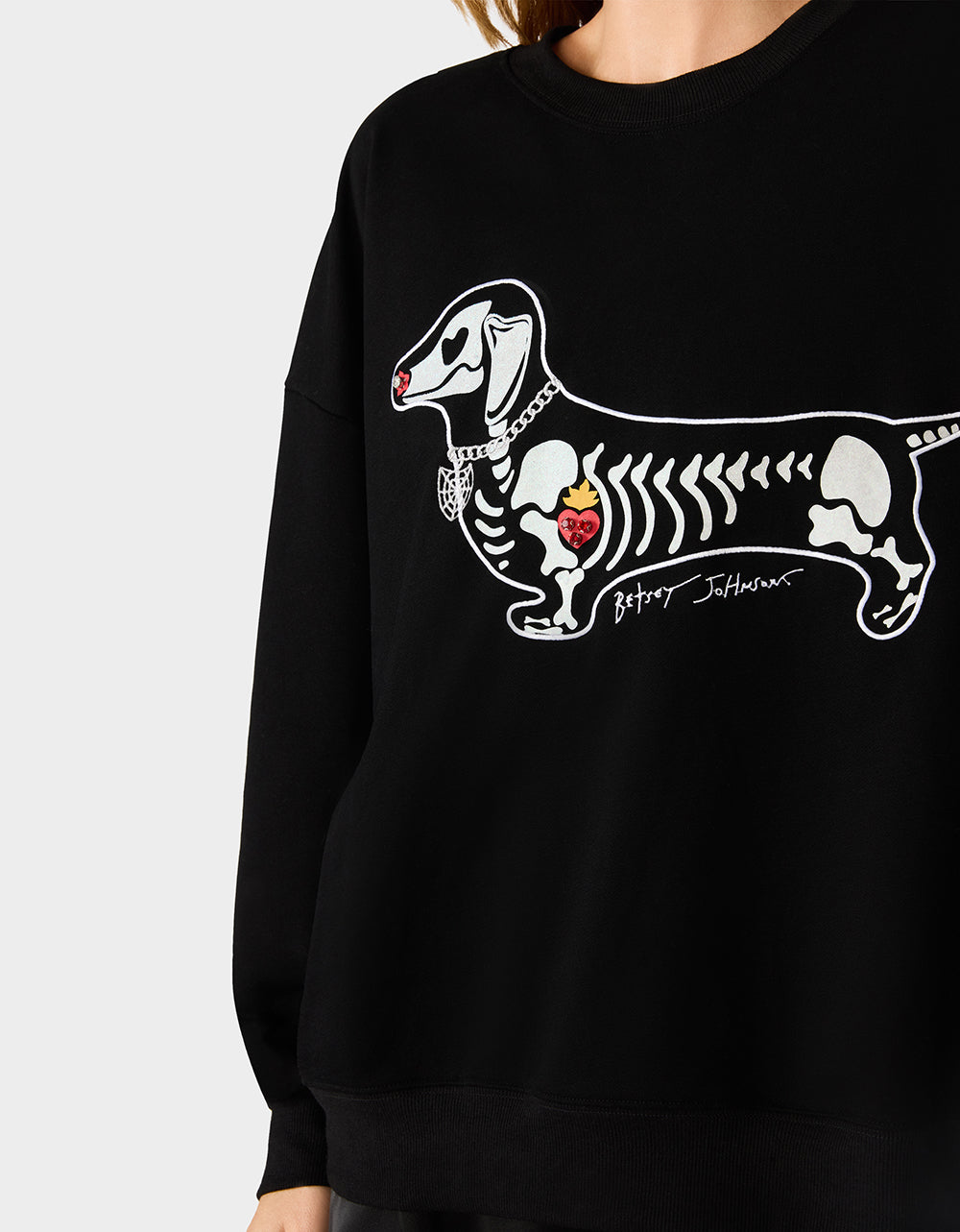 HALLOWEENIE SWEATSHIRT BLACK