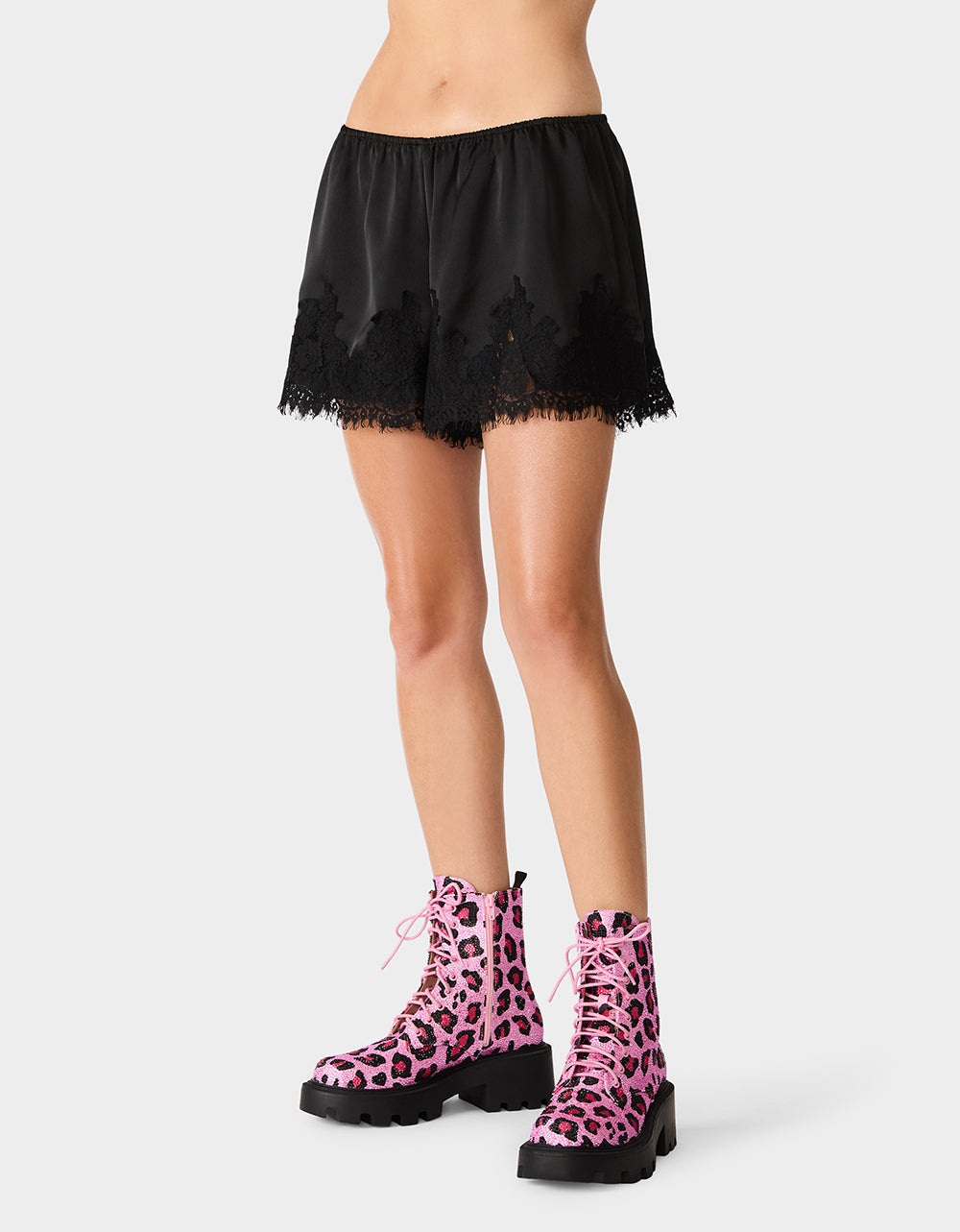 MIDNIGHT MISCHIEF SHORTS BLACK