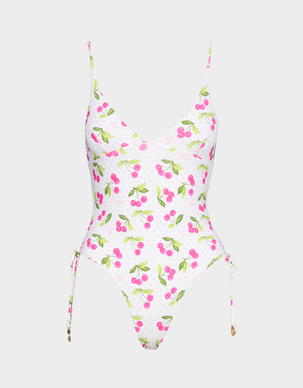 JUICY CHERRY ONE PIECE SWIMSUIT PINK MULTI