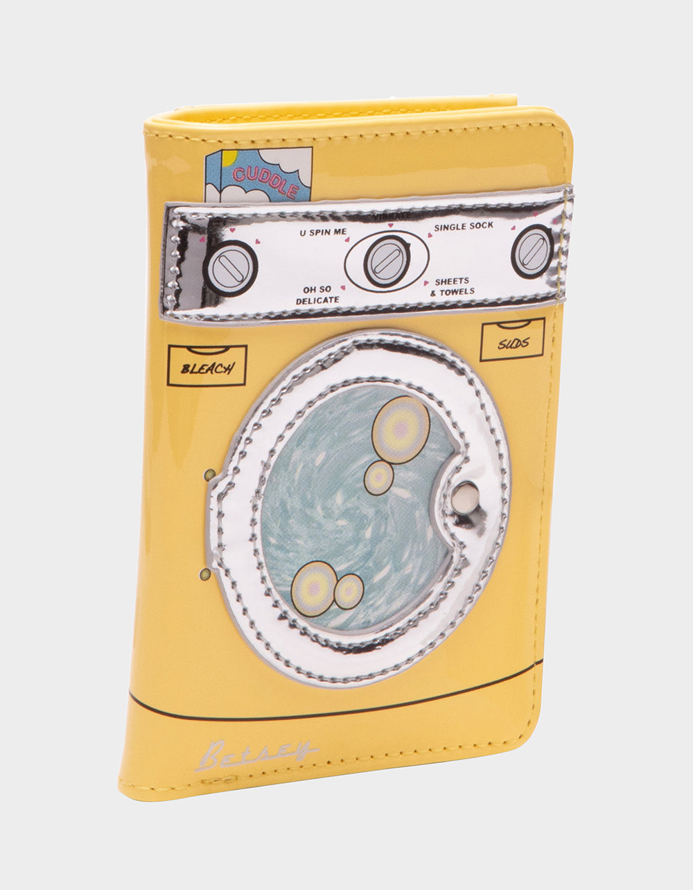 KITSCH SPIN ME BIFOLD WALLET YELLOW