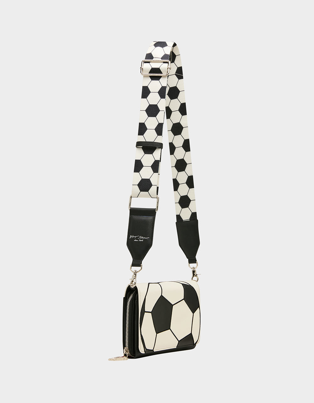 KICKIN' IT WALLET ON CHAIN BLACK/WHITE