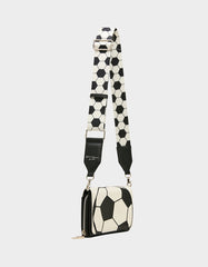 KICKIN' IT WALLET ON CHAIN BLACK/WHITE