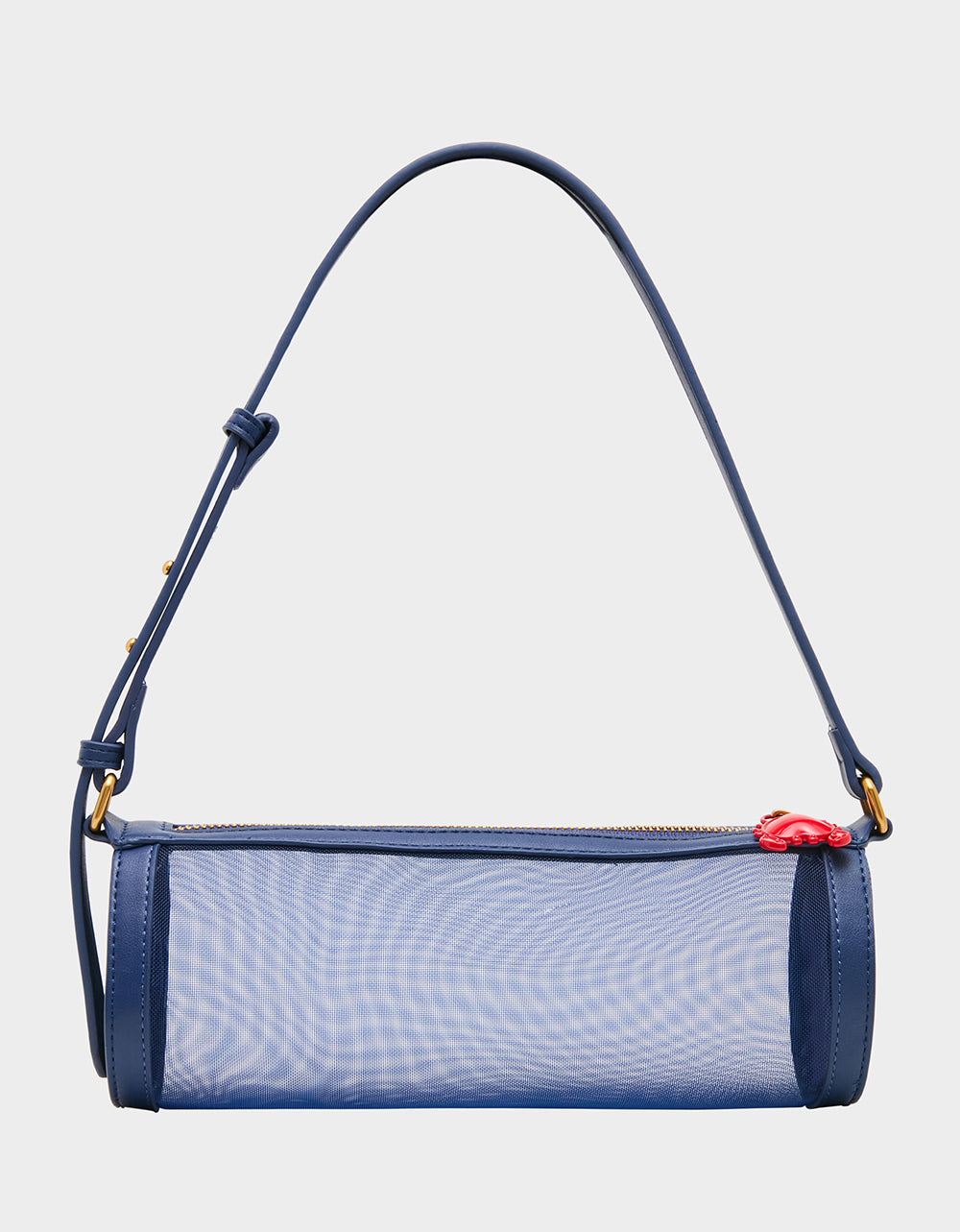 PINCH MOI SMALL MESH BARREL NAVY