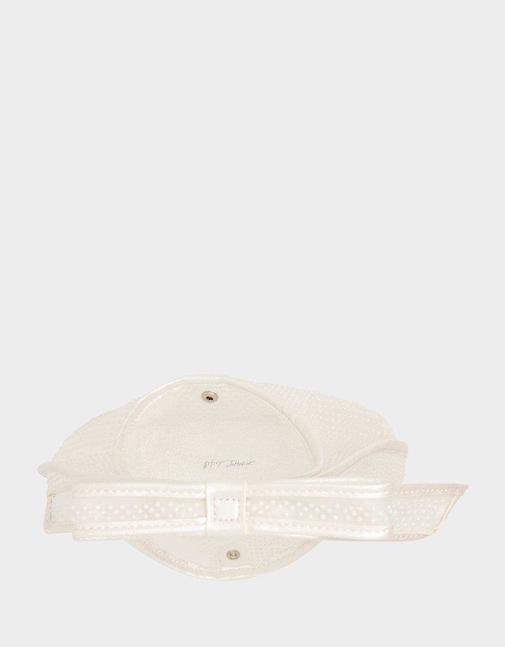 BOW MINI MESH TOTE PEARL