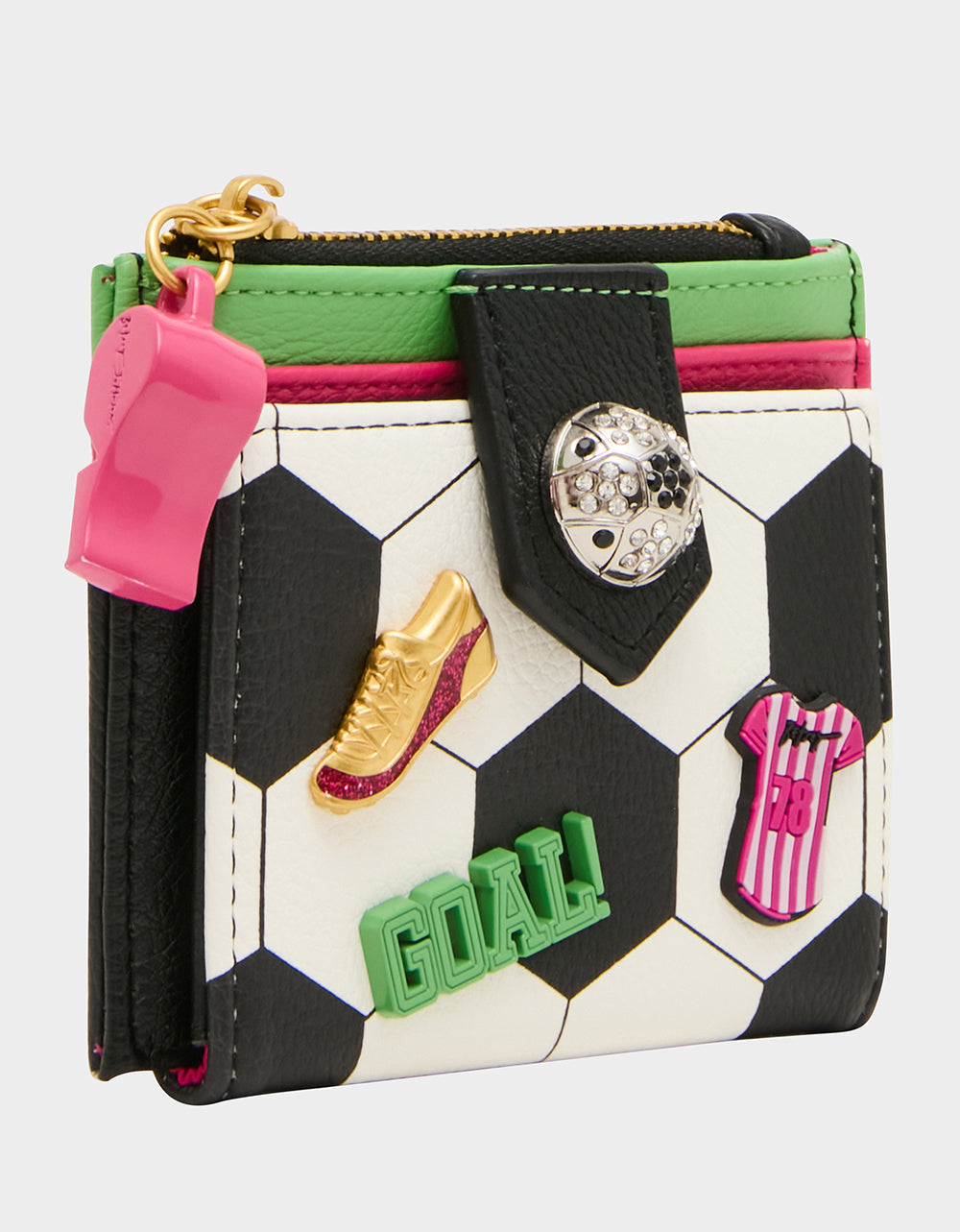 GOAL GETTER WALLET BLACK/WHITE