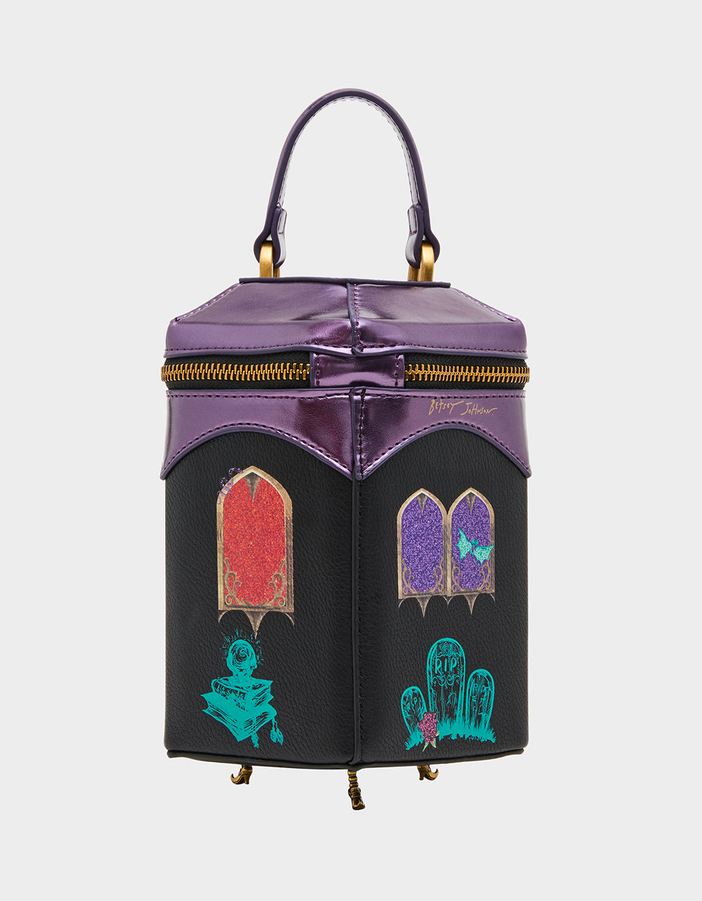 KITSCH SMALL HAUNTED CASTLE BLACK/MULTI