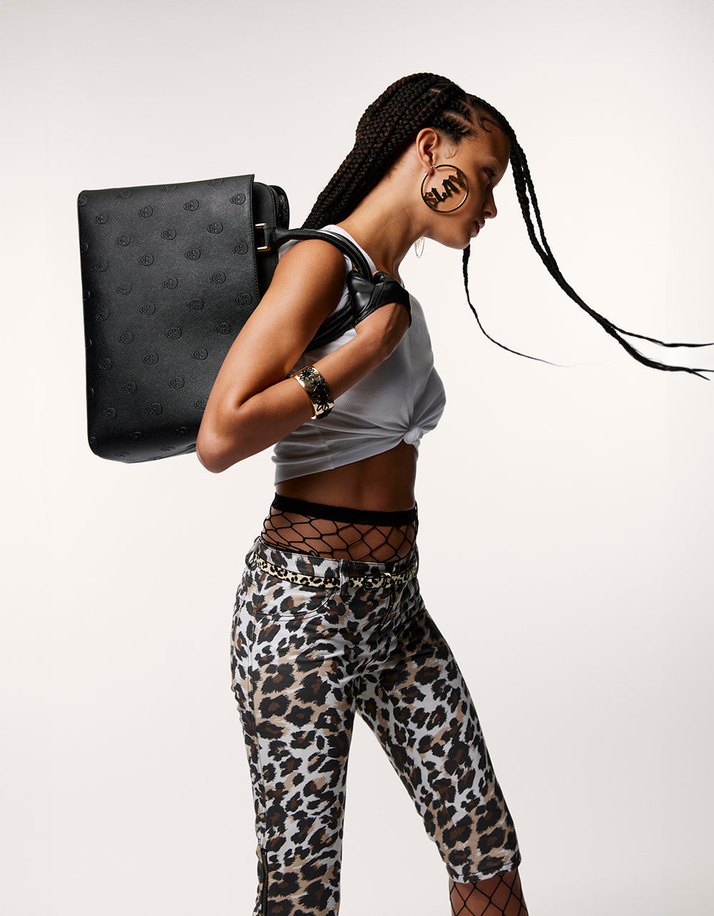 SKULLICIOUS SATCHEL BLACK